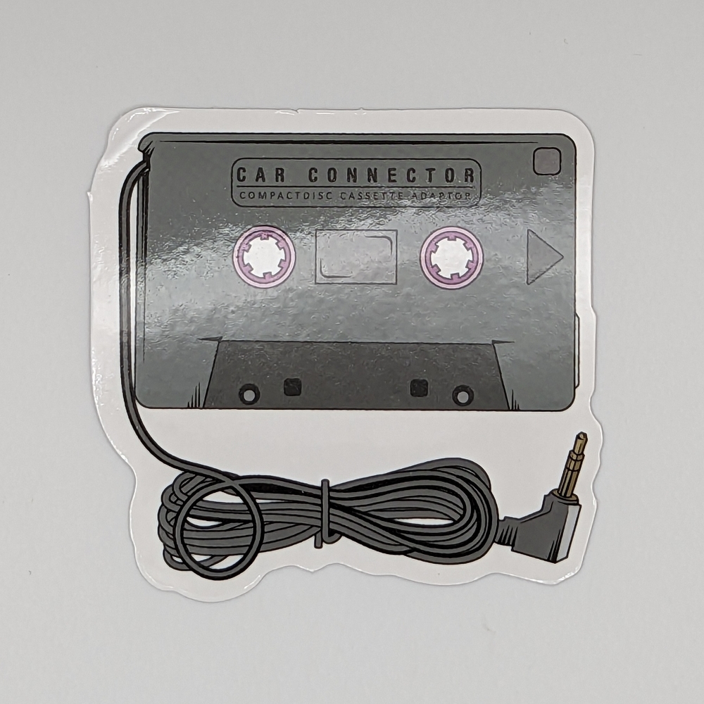 Car Connector Sticker